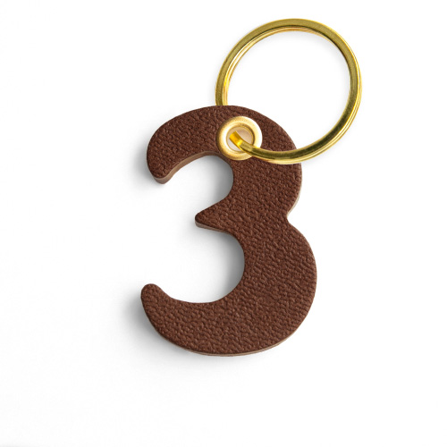 3 Rakamı Anahtarlık