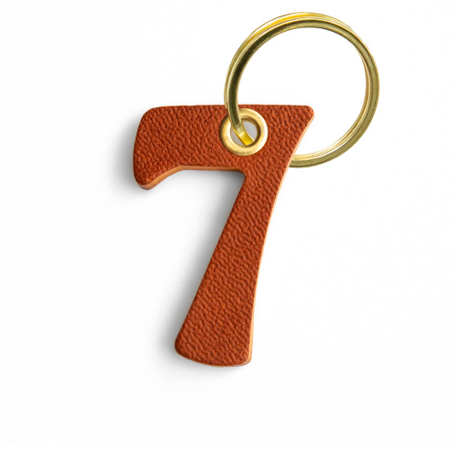 7 Rakamı Anahtarlık