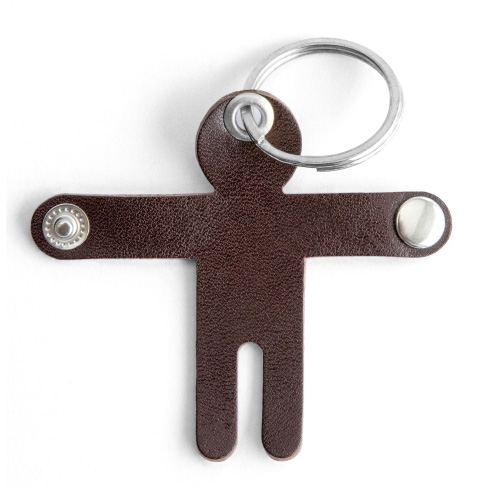 Küçük Adam Deri Anahtarlık